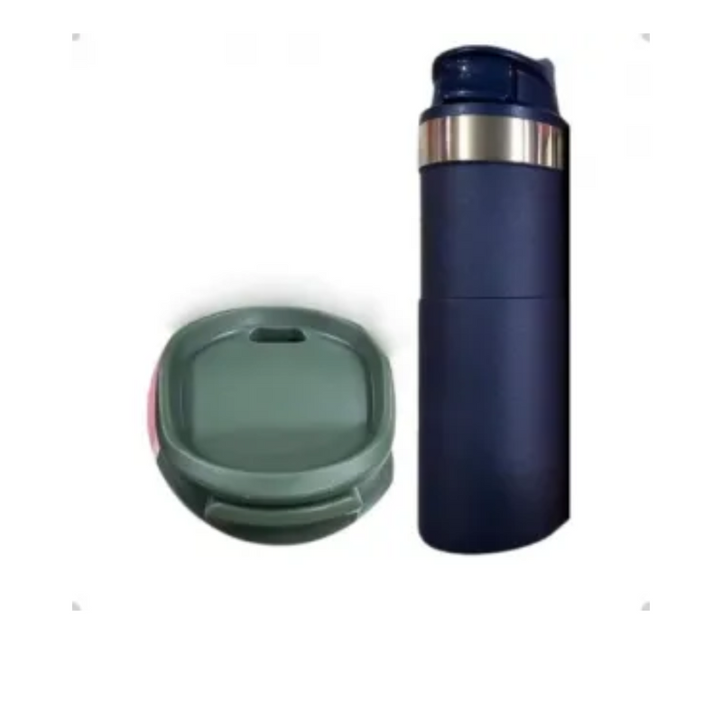 Garrafa Termica Travel Mug 500ml Preta WU-120 Bazik Prime