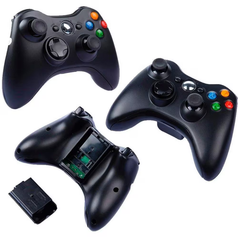 Controle Xbox 360  / Sem Fio / Preto recarregavel