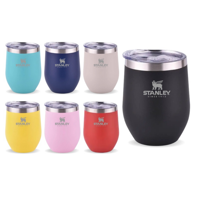 Copo Térmico 360ML Inox Com Tampa Acrílica