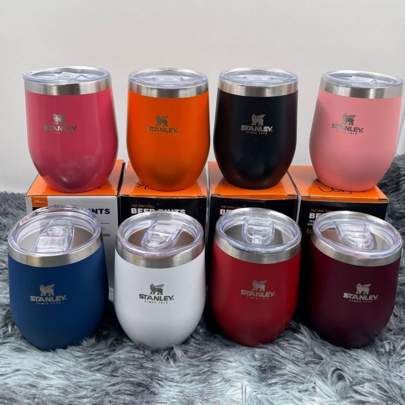 Copo Térmico 360ML Inox Com Tampa Acrílica