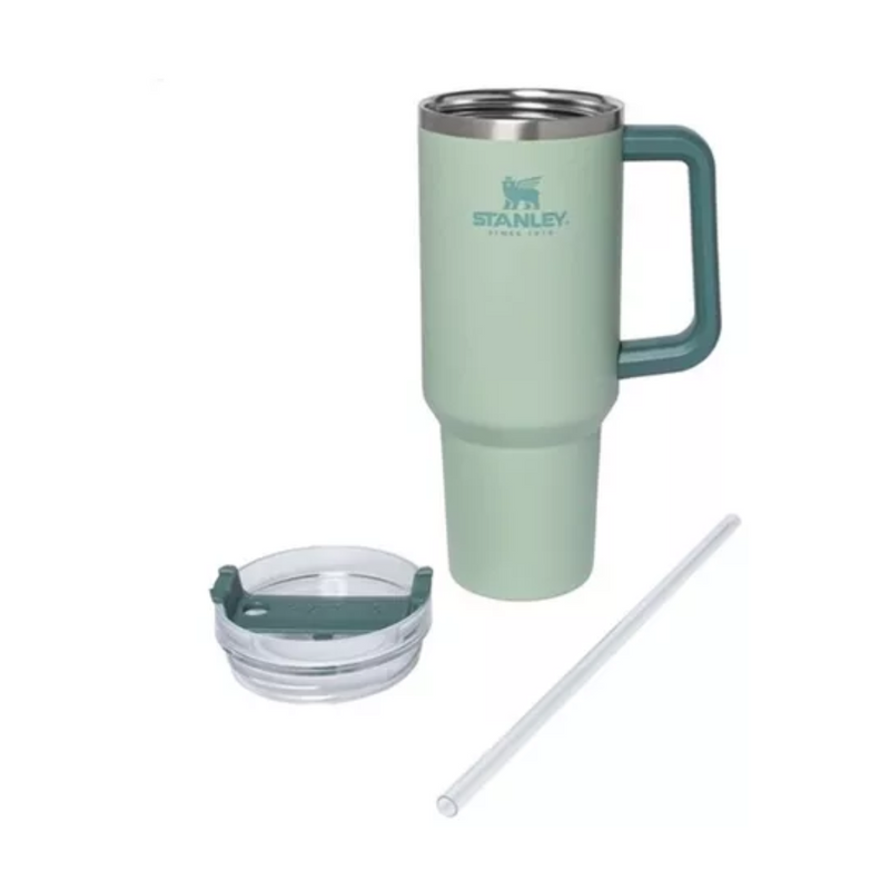 copo Térmica Com Canudo De Aço Inoxi tumbler copo termico  stanley 1,2 litros