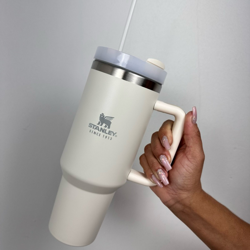 copo Térmica Com Canudo De Aço Inoxi tumbler copo termico  stanley 1,2 litros